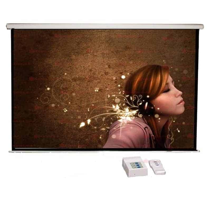 Pantalla eléctrica con control remoto Redleaf PE8484C 84x84