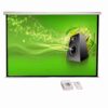 Pantalla eléctrica Redleaf PE7296C formato 4:3 de 120 pulgadas con control remoto