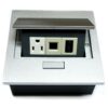 Panel Redleaf con conectores AC, red y HDMI para escritorio