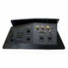 Panel con conectores Plug Tech PT007 para piso con 6 espacios a escoger