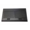Panel con conectores Redleaf PT866B con 2 de poder, 2 de red, VGA, audio y HDMI para escritorio