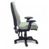 Silla ejecutiva re-1300 con brazos ajustables y base de cinco puntas