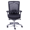Silla operativa Dynamic mesh negra con respaldo en malla y brazos ajustables