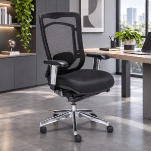 Silla Operativa Dynamic Mesh y Tela Negro