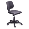 Silla industrial de poliuretano RI-100 con base de 5 puntas y rodajas para piso duro
