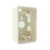 Caja plástica wall plate Redleaf RLBOX de 11.5 cm de base