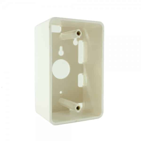 Caja plástica wall plate Redleaf RLBOX de 11.5 cm de base