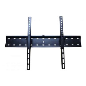Montaje de pared Redleaf de acero negro para TV de 37 a 70 pulgadas con nivel de burbuja