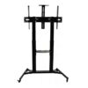 Soporte Redleaf de piso con ruedas para pantallas de 60 a 100 pulgadas con rack para DVD y cámara