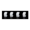Wall plate con conectores Redleaf RLWP04 con VGA y 4 ciegos