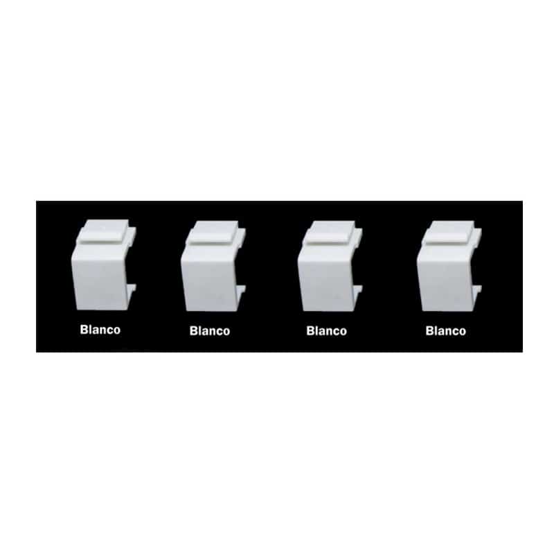 Wall plate con conectores Redleaf RLWP04 con VGA y 4 ciegos