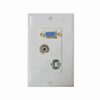 Wall plate con conectores Redleaf RLWP07 con VGA, USB y audio