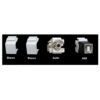 Wall plate con conectores Redleaf RLWP07 con VGA, USB y audio