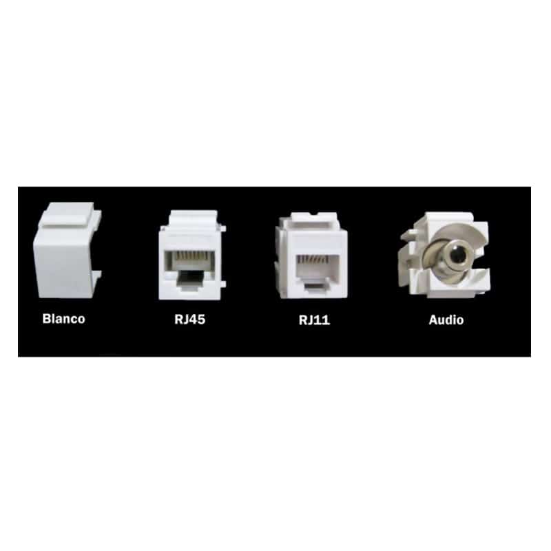 Wall plate con conectores Redleaf RLWP07 con VGA, USB y audio