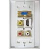 Wall plate Redleaf RLWP16 con VGA (fijo), 1 HDMI y 1 RCA de audio blanco