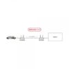 Extender inalámbrico HDMI con multicast Redleaf RLWS200-RX de 200 Mts