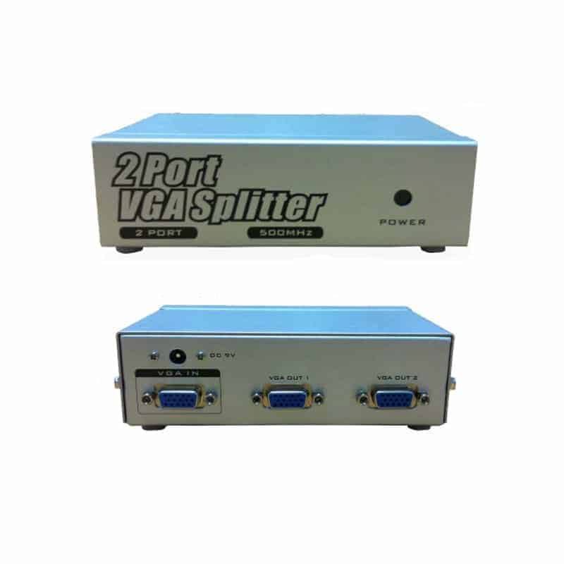 Divisor de señal VGA Redleaf VGA-SP102 de 1 entrada y 2 salidas