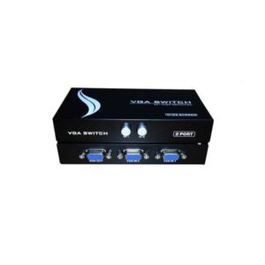 Switch VGA Redleaf VGA-SW201H de 2 entradas con selector de botón