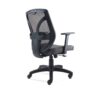 Silla operativa VL 2055 con respaldo medio de malla y asiento en tela