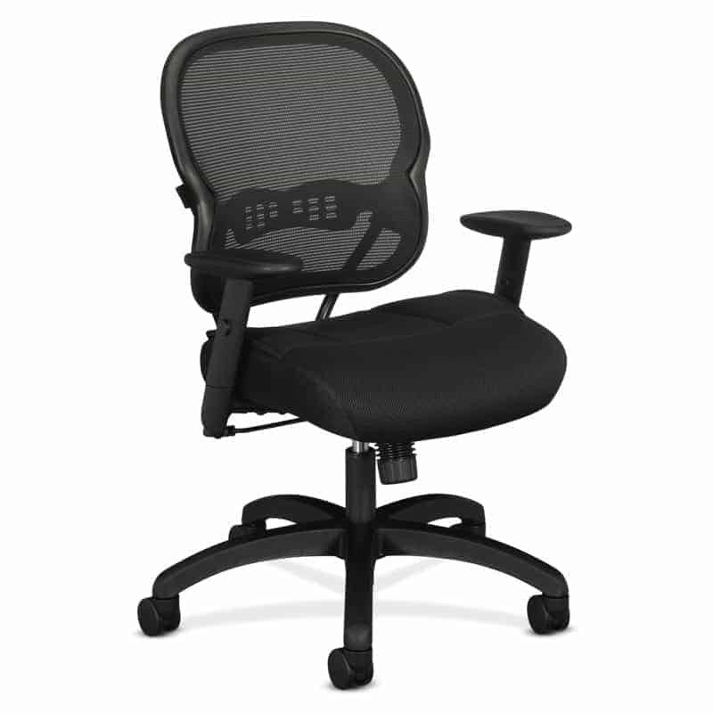 Silla operativa VL712 y asiento en tela