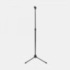 Pedestal para micrófono RLCS-01 de altura ajustable con clip para cable