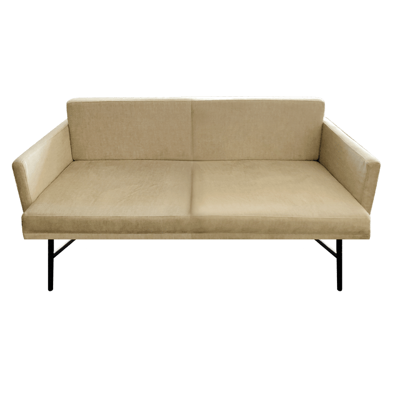 Sofá modular Esencia de 2 plazas con brazos, modelo RE-2002/BR