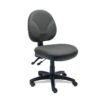Silla operativa rs-550 rs-550-a07 en tela Onix con brazos fijos y base de cinco puntas