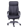Silla ejecutiva RP-8000/NG modelo 8000 en vinipiel negro con cabecera integrada