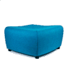 Sillón modular Stella esquinero abierto en tela turquesa, modelo 2365